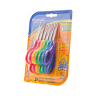 Ciseaux antimicrobiens pointus de 5 po pour enfants de Westcott - Couleurs variées - Paquet de 6-Acier inoxydable extra fort et durable