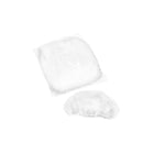 Globe Commercial - Bonnet bouffant/filet à cheveux de 24 po - Blanc - Paquet de 1000-Facile à utiliser, doux, respirant, confortable, ajustement sûr