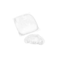 Globe Commercial - Bonnet bouffant/filet à cheveux de 24 po - Blanc - Paquet de 1000-Facile à utiliser, doux, respirant, confortable, ajustement sûr