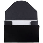 JAM Paper – Étui pour cartes professionnelles, noir mat (369031714)-Taille : 3,5 x 2,25 x 0,25 po