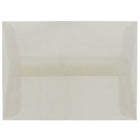 JAM Paper Enveloppes translucides A7, platine, 250/paquet-Enveloppe en papier translucide platine