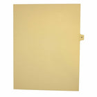 Mark Maker – Onglets séparateurs juridiques beiges, 1/15 onglets, format lettre, sans trous, lettre U 25/paquet-Onglets séparateurs beiges, 1/15 onglets