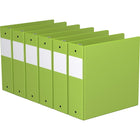 Davis Group Super économie, Reliure à anneaux ronds 3 po, paquet de 6 – Vert Lime-3 Reliure À Anneaux