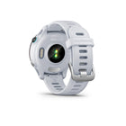 Garmin - Montre GPS de course à pied Triathlon et Multisports avec musique Forerunner 255S de - Whitestone-Dimensions:1,61 po x 1,61 po x 0,49 po