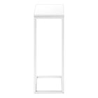 Monarch Specialties - 3478 Table D'Appoint - 25 po H/Blanc/Metal Blanc-8
