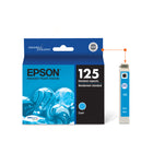 Epson - T125 Cartouche d'encre - Capacité standard - Cyan-N&ordm; de fabricant : T125220