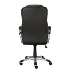 Brassex - Chaise de bureau executif Isaac, gris-Chaise pivotante à 360 degrés avec vérin à gaz pour un soutien personnalisé