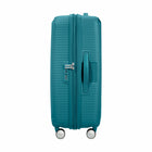 American Tourister - Curio Spinner Moyen - Vert Jade-La poignée de tirage à plusieurs positions vous permet de régler la hauteur pour avoir une expérience plus confortable