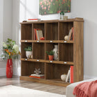 Sauder Barrister Lane Bibliothèque - 8 tablettes - 47.52" H - Finition Sindoori Mango (426629)-47.52"H x 53.15"W x 12.13"D