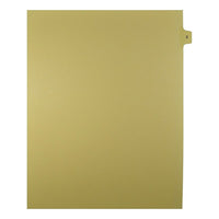 Mark Maker – Onglets séparateurs juridiques beiges, 1/15 onglets, format lettre, sans trous, numéro 2, 25/paquet-Onglets séparateurs beiges, 1/15 onglets