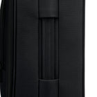 Bugatti -  Madison - Valise de cabine souple 21 -5 po ABS - Incluant un sac pour les vêtements uses - Noir-Roues multidirectionnelles doubles (8 roues) - 360 deg