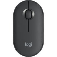 Souris sans fil i345 Logitech Pebble pour iPad - Graphite-Technologie de capteur : Capteur optique de haute précision