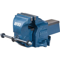Aurora Tools - Étau D'Établi Robuste, Largeur Des Mâchoires 4po, Profondeur De La Gorge 2-7/10po-Ouverture des mâchoires 4-1/2po
