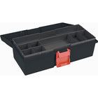 Aurora Tools – Boîtes à outils robustes avec plateau interne, 15 po-Fabrication robuste en polypropylène