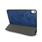 Étui JCPal DuraPro avec porte-crayon pour iPad 10,2" (Modèle 2019/2020/2021) - Bleu Saphir-Compatible avec la charge/synchronisation du crayon