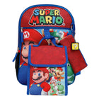 Bioworld Ensemble de sac à dos 5 pièces - 16 po - Nintendo Super Mario Bros Mushroom-Caractéristiques: Bretelles réglables pour plus de confort. Fabriqué à partir de tissu durable de haute qualité qui permet un nettoyage facile.