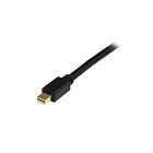 StarTech  Câble convertisseur actif Mini DisplayPortMC vers DVI de 6 pi, adaptateur Mini DP vers DVI, 1920 x 1200, noir-Prend en charge les résolutions allant jusqu’à 1920 x 1200 (WUXGA) et les téléviseurs HD jusqu’à 1080p