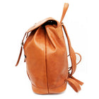 Ashlin® Sac à dos junior journalier Jessy, tan britannique-Conception à rabat supérieur