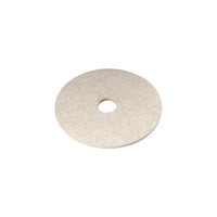 3M - Tampon de super polissage blanc, 482 mm (19 po) Diametre, Paquet de 5-Utiliser pour les petits travaux de nettoyage afin d'aider à enlever la salete et les traces d'eraflure avec un ternissement minimal du fini