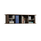 PrepacMC – Étagère de bureau montée au mur, 48 x 11 1/2 (po), espresso-Construction en bois composite laminé de couleur espresso