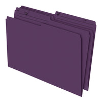 Staples – Chemises de classement de couleur, format légal, 8 1/2 x 14 po, violet, paquet de 100-Créez des codes couleur pour un accès facile à vos dossiers