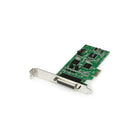 StarTech  Carte double PCI Express à 4 ports série, 2 x RS232 et 2 x RS422/RS485-Comprend un câble de dérivation qui vous fait économiser gros en vous permettant d’ajouter plusieurs ports série au moyen d’un seul logement PCIe