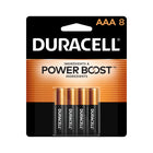 Piles alcalines AAA 9 V Coppetop de Duracell, paquet de 8-CONÇUES AVEC DE MC : les piles alcalines AAA Duracell Coppertop offrent à vos appareils une performance longue durée