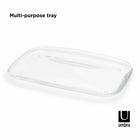 Umbra DROPLET - Plateau de courtoisie acrylique, transparent, Paquet de 3-8