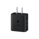 Samsung - Adaptateur secteur de voyage 25 W avec câble USB-C vers USB-C - Noir-Plus mince et plus convivial, grâce à GaN Tech