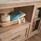 Sauder - La Collection Rollingwood ® Crédence - Finition Brushed Oak™-Conforme à la norme BIFMA x5.9 pour la sécurité, la durabilité et la performance structurelle.