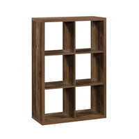 Sauder - Select Bibliothèque de rangement à 6 cubes - Pin Rural-6 espaces de rangement pour une variété d'options de stockage et de présentation