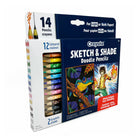 Crayola - Sketch & Shade Doodle Pencils - Paquet de 14-7