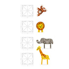 Magna-Tiles - Safari Animaux Ensemble De Construction Magnétique De 25 Pièces, La Marque De Construction Magnétique Originale-Idéal Pour Les Cadeaux: Fait un excellent cadeau pour les petits explorateurs âgés de 3 ans et plus pour aider à stimuler leur intérêt pour les aventures animales