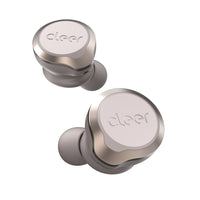 Cleer Audio Ally Plus II véritables écouteurs sans fil - sable-Véritables écouteurs sans fil Bluetooth pour le travail et le sport