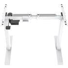AnthroDesk - Bureau assis/debout electrique - Starter Blanc avec une surface de travail WM 48" x 30"-Comprend une garantie d'un an sur toutes les pièces avec le service client d'AnthroDesk
