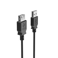 NXT Technologies - Câble USB-A mâle/A femelle de 6 pi, noir (NX29753)-Câble de rallonge USB-A mâle/A femelle, noir