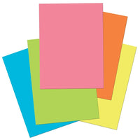 Pacon Corporation - Papier de construction résistant à la décoloration Tru-Ray, 9x12 po, couleurs vives var., 300/ens (PAC6596)-Papier de construction de couleurs vives variées utilisé pour les arts plastiques