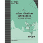 Louis Garneau - Cahiers d'écriture avec interlignes, 9 1/4 po x 7 1/4 po, 32 pages, vert, paq./48-Cahiers d'écriture avec interlignes, couverture laminée et papier épais