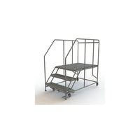 Plateforme de travail mobile de Tri-Arc, 3 marches, 30 x 48 po (WLWP133648SL)-Matériau du cadre : Acier