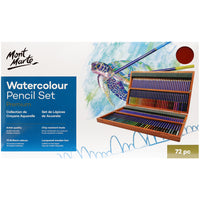 Mont Marte Coffret de crayons d'aquarelle de qualité - Paquet de 72-1