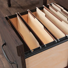 Sauder 53"W La Collection Carson Forge Bureau - Finition Coffee Oak-7