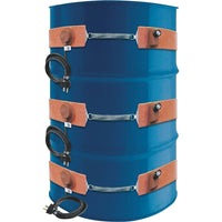 Tambour flexible et chauffe-barils, DC295, 5 gallons États-Unis-Tambour et baril flexibles