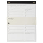 Gry Mattr - To-Do Pad - Noir-Quincaillerie en laiton