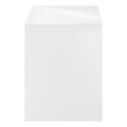 Monarch Specialties - 7580 Bureau 48 po L - Blanc Lustre/Tiroir D'Entreposage-Pour une utilisation polyvalente comme bureau d'ordinateur, pupitre ou vanite, cette pièce est parfaite pour n'importe quel espace