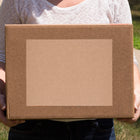 JAM Paper - Étiquettes d'expédition papier autocollant pleine page - 8 1/2 po x 11 po - Kraft brun - Paquet de 10-Étiquettes autocollantes marron pleine page, Faites ressortir votre courrier avec des étiquettes d'adresse d'expédition colorées