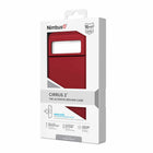 Nimbus9 - Étui/Coque Cirrus 2 pour Pixel 8 - Rouge Cardinal-Ridge-Tech: Ridge intérieure absorbant les chocs pour une protection des chutes améliorée