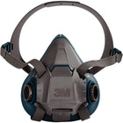 3M - Respirateur À Demi-Masque Série 6500, Silicone, Petit, paquet de 3-Matériau du masque Silicone