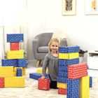 Bankers Box - Blocs de construction Au jeu de - Paquet de 40-Fabrication solide et sans danger : Carton ondulé 32-ECT avec des bords arrondis adaptés aux enfants offre force et sécurité pour des heures de jeu