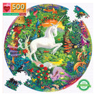 eeBoo - Pièce et Love Jardin de Licornes - 500 Pièces-Puzzle de 1000 pièces, inclut l’insertion de couleur