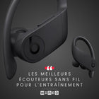 Beats - Écouteurs Bluetooth sans fil Powerbeats Pro avec puce Apple H1, noir-Les écouteurs se connectent indépendamment via Bluetooth classe 1 pour une portée étendue et moins d'abandons